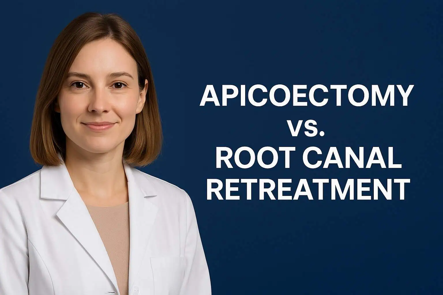Apicoectomy vs. Root Canal Retreatment