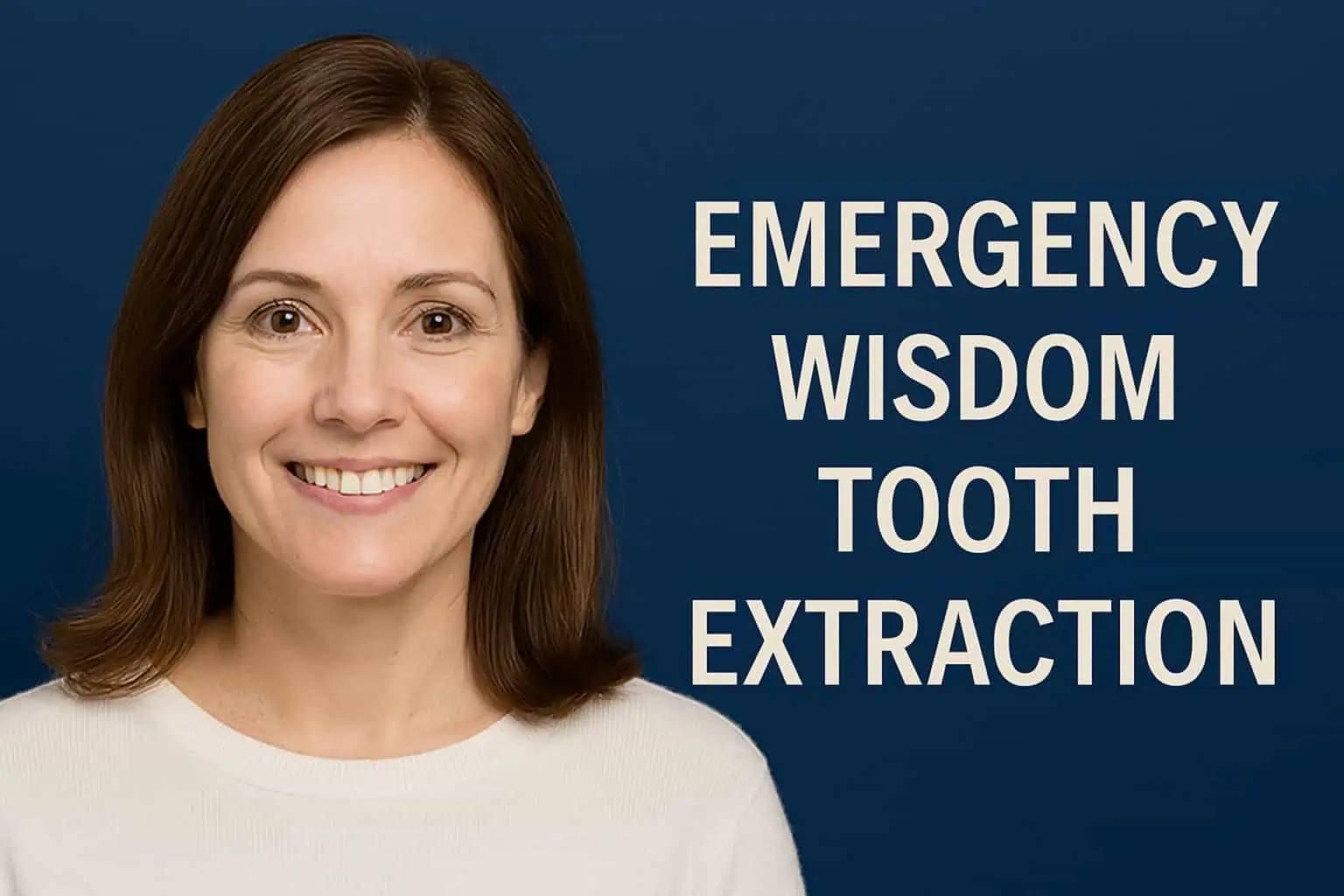 Emergency Wisdom Tooth Extraction