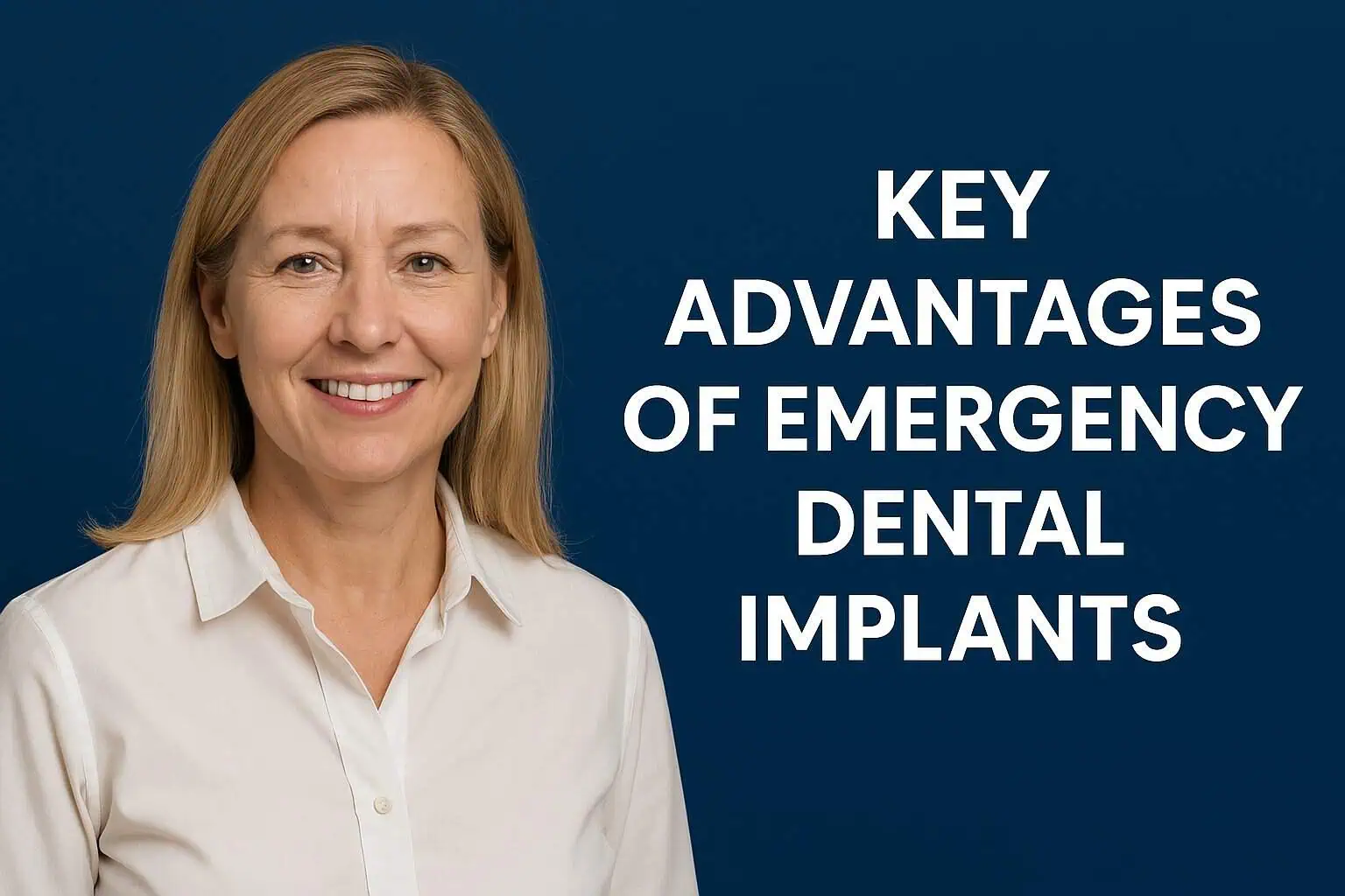 Key Advantages of Emergency Dental Implants