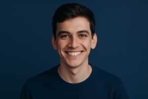 patient smiling after appointment with oral surgeon in yonkers, ny